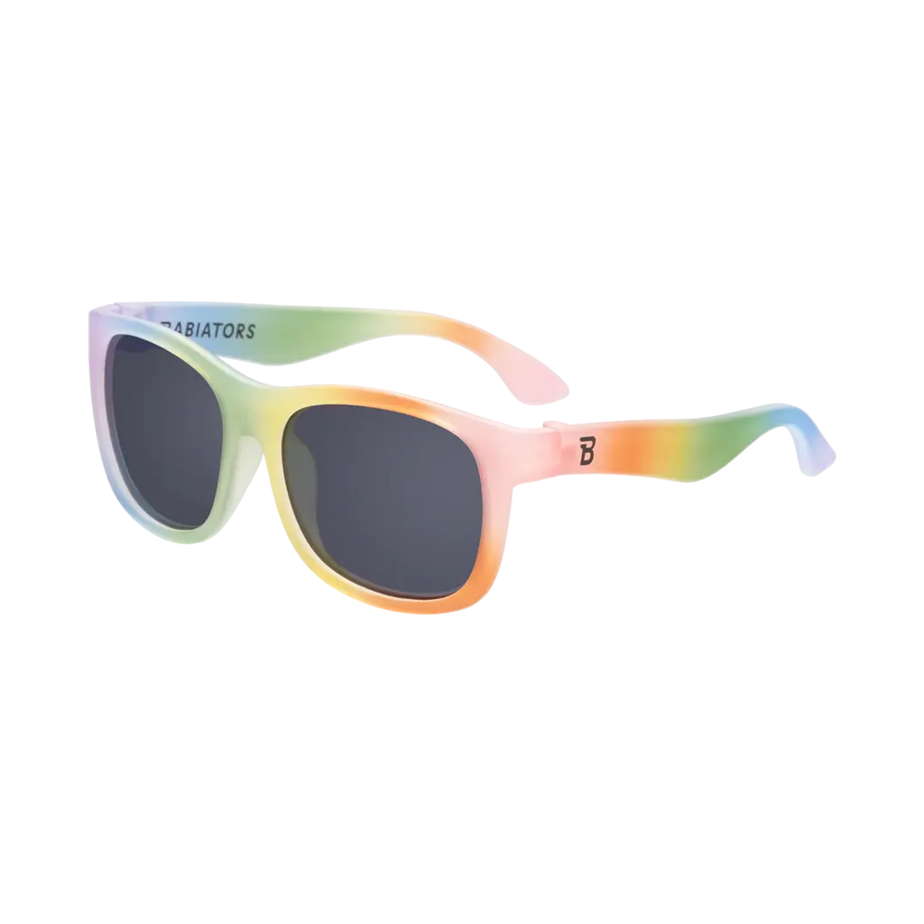 Lunettes de soleil navigator - Coeur arc-en-ciel 3-5 ans main image 1