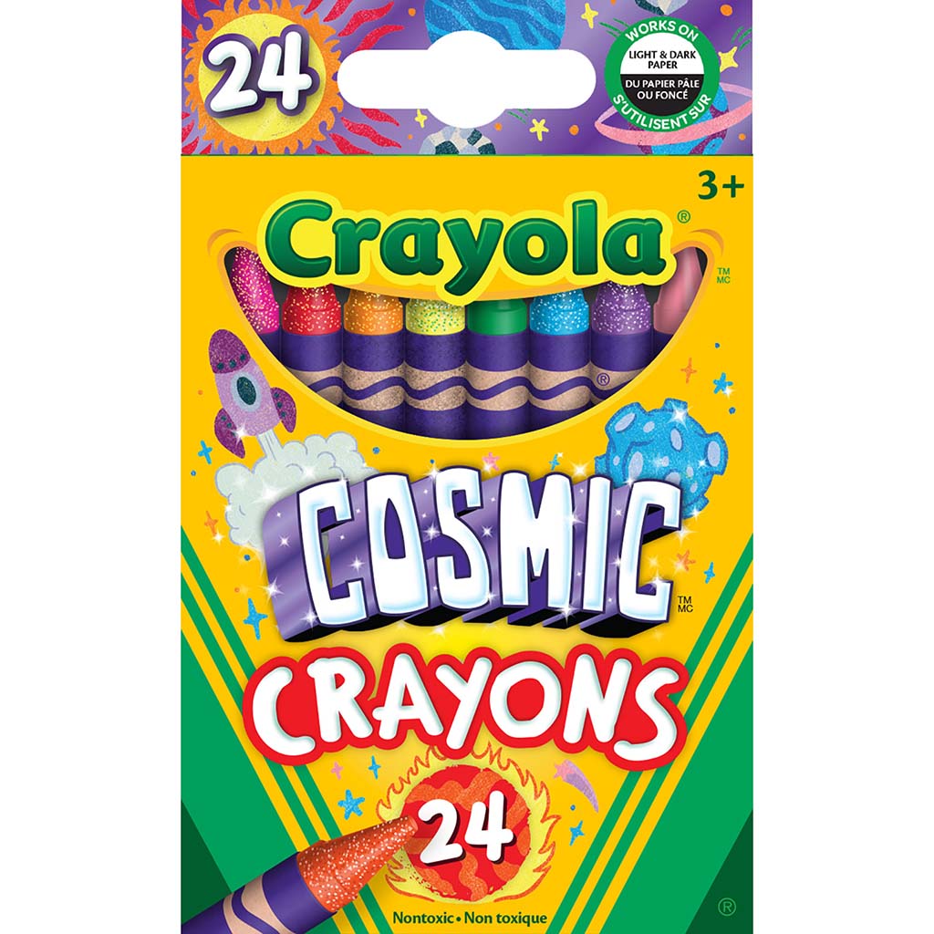 Crayola - Crayons de pour tissus à trait fins (10 unité)