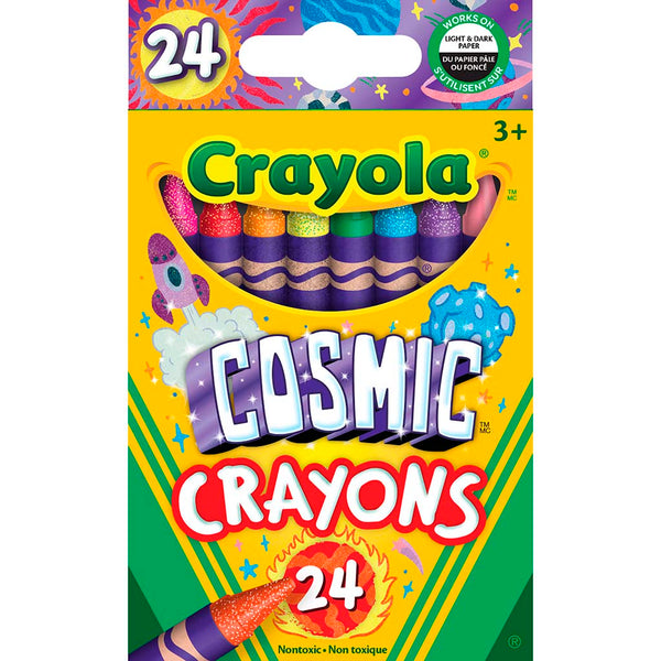 Crayola - Crayon de Cire Lavable - pqts 8 – Sauterelles et Coccinelles