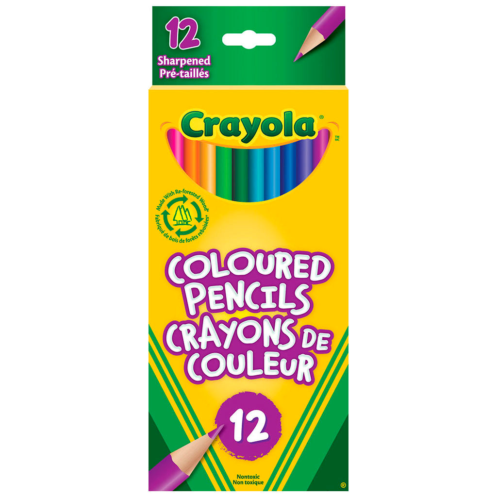 Crayola - Crayons de bois (24 couleurs)