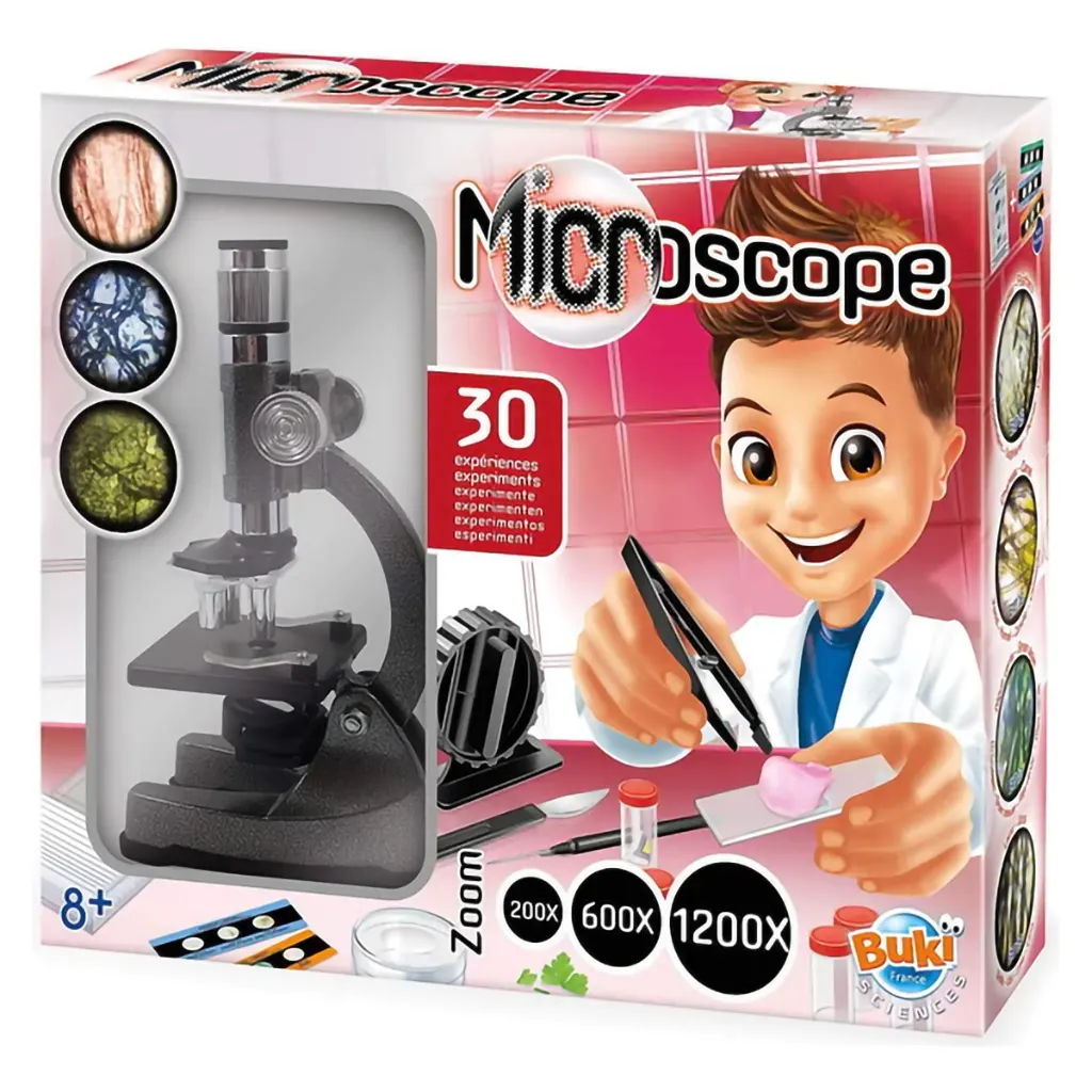 Microscope 50 expériences - Jeux scientifiques - STEM - Jeux