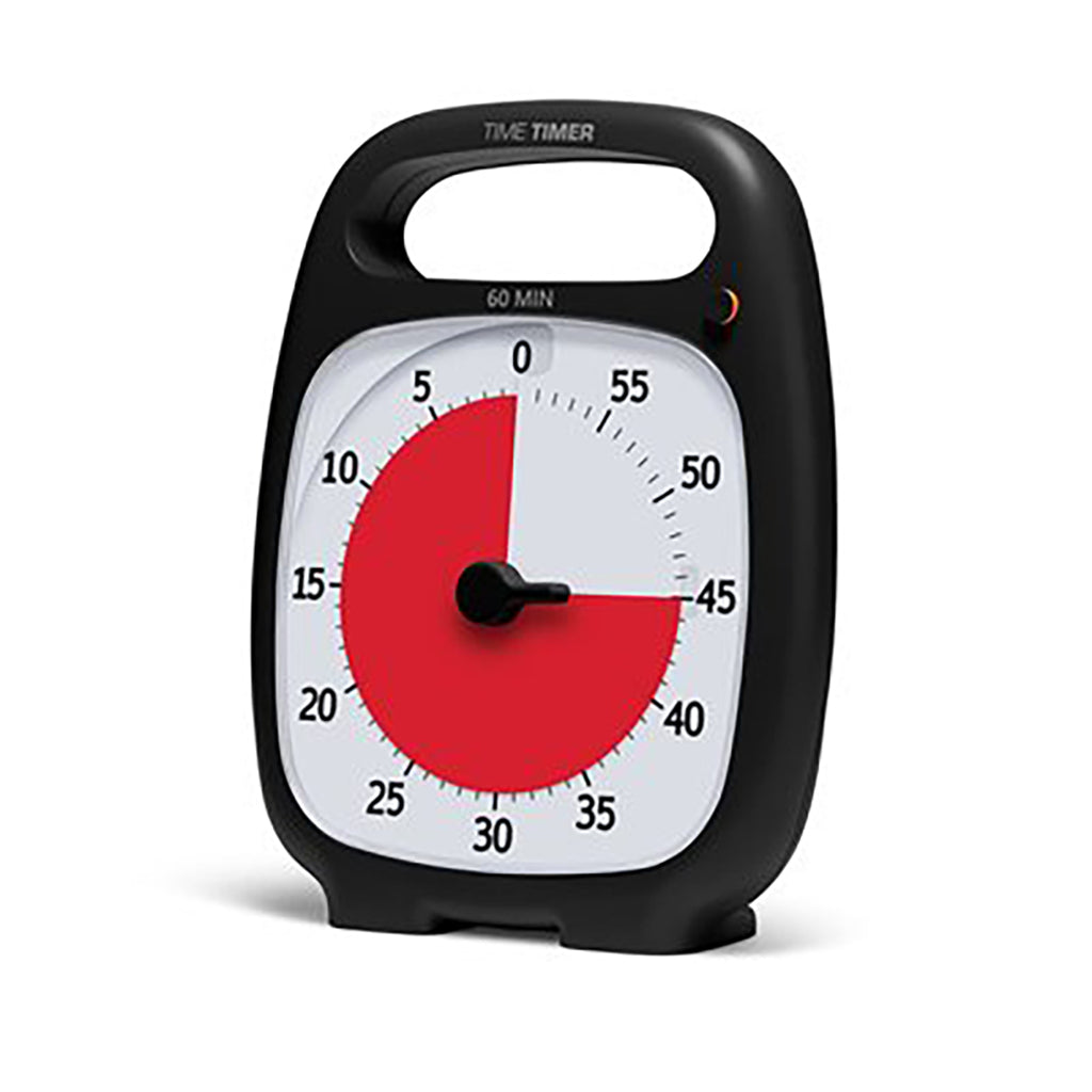 Time Timer Plus avec pause - Gris | Sauterelles et Coccinelles
