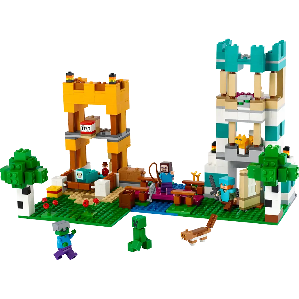 Figurine solaire Steve Minecraft - Figurines de collection - CADEAUX -   - Livres + cadeaux + jeux