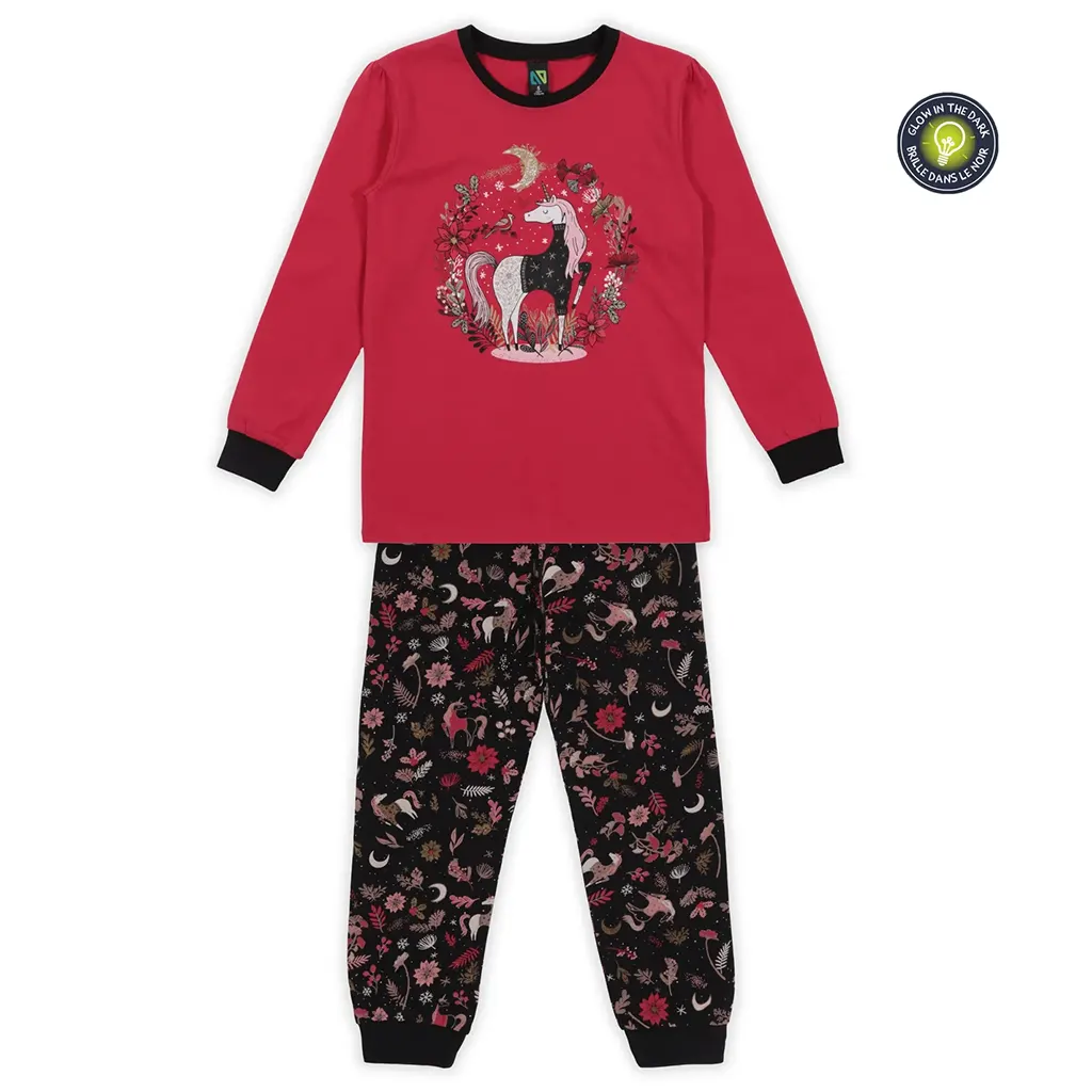 Carter's - Pyjama 2-Pièces Fille 14 ans Rouge Automne/Hiver23