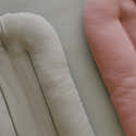 Housse Pour Chaise Longue Bébé Snuggle Me - Coton Doux - Dimensions 85x55 Cm - Amovible Et Lavable - Couleur Curcuma - 9