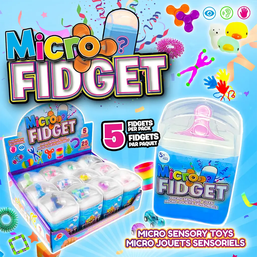 Micro Fidget - Boîte surprise (à l'unité, asst)