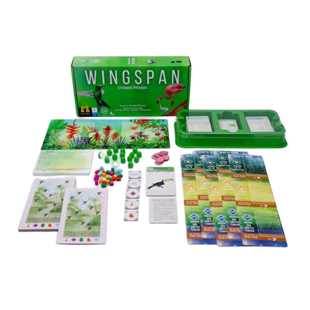 Wingspan / Extention Amériques | Sauterelles et Coccinelles