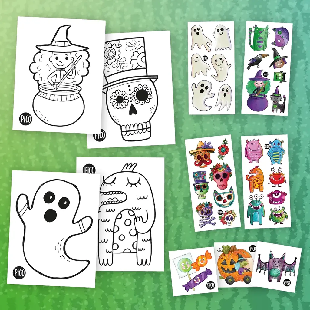 DECOHOME Kit de potions dHalloween pour les enfants, mélange 20 bou