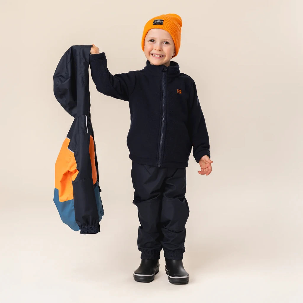 Manteau laine bouillie datura bleu saphir One Step | La Redoute Manteau laine bouillie datura bleu saphir One Step | La Redoute
