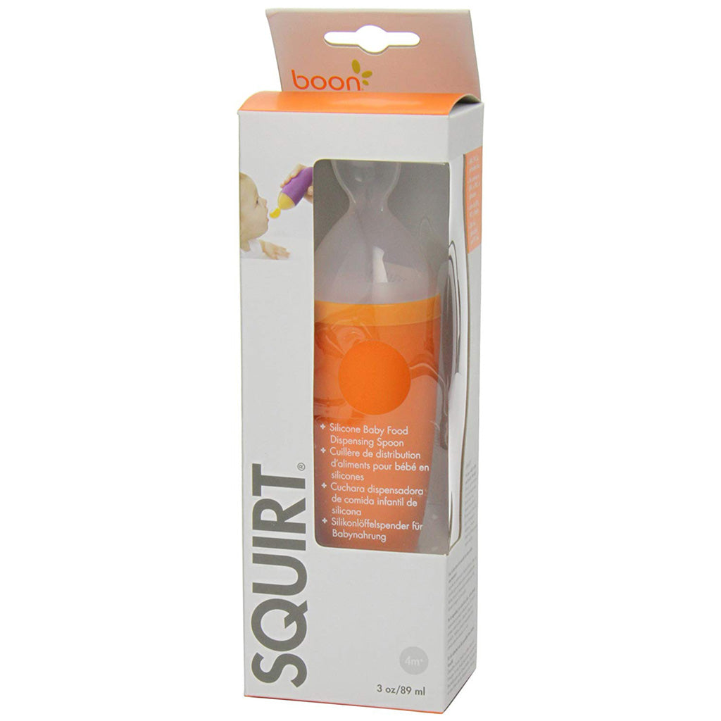 Boon - Squirt - Cuillère de distribution en silicone - Corail – Sauterelles  et Coccinelles