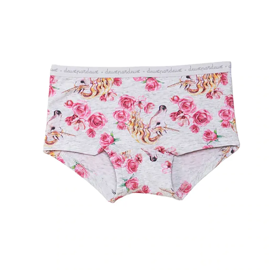 Deux par Deux Culotte Licorne Rose Ado Sauterelles et