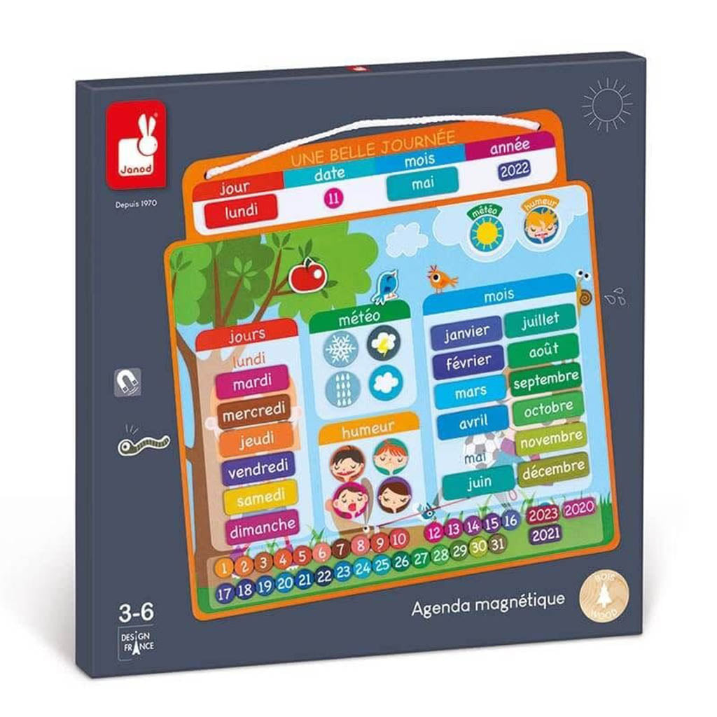 Tableau de comportement de récompense magnétique pour enfants, tableau de  tâches, calendrier de table dos, jouet