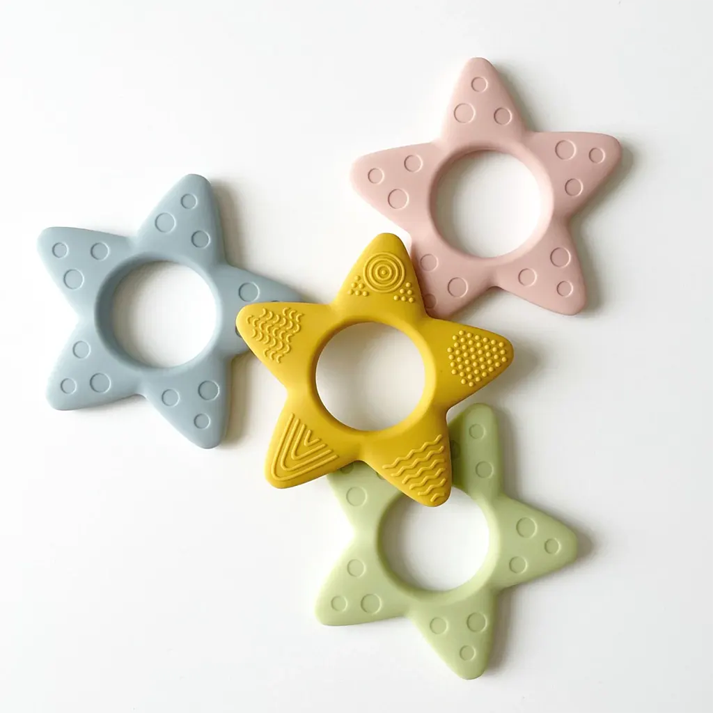Ustensiles d'apprentissage en inox et silicone – Création Jade -  Attache-suces, jouets de dentition et accessoires pour bébés et enfants